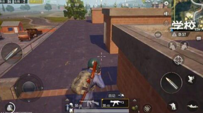 绝地求生刺激战场学校怎么打2