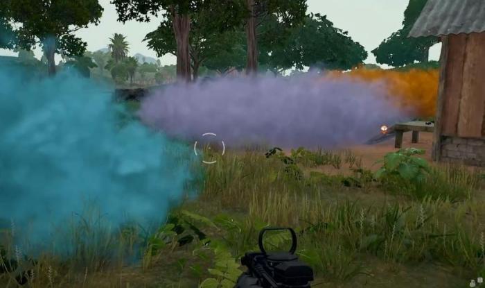 绝地求生烟雾弹怎么操作1