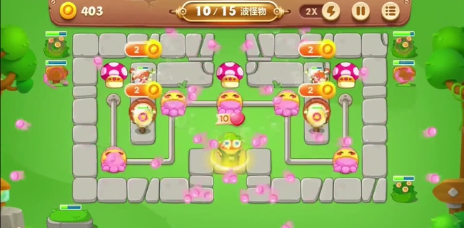 保卫萝卜27关怎么过1