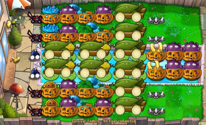 植物大战僵尸泳池无尽怎么通关1