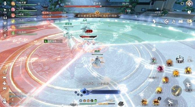 逆水寒手游英雄白帝飞霜怎么打1