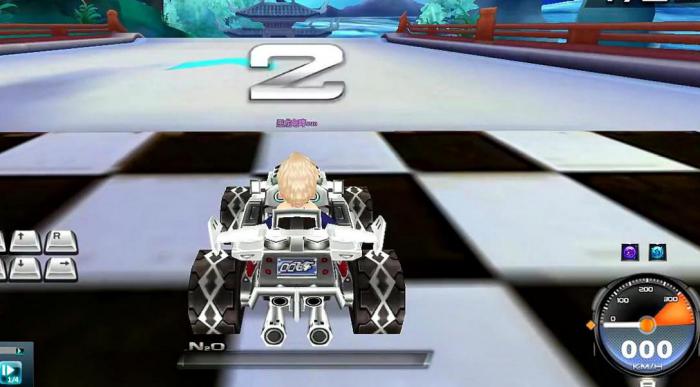 qq飞车竞技点怎么弄1