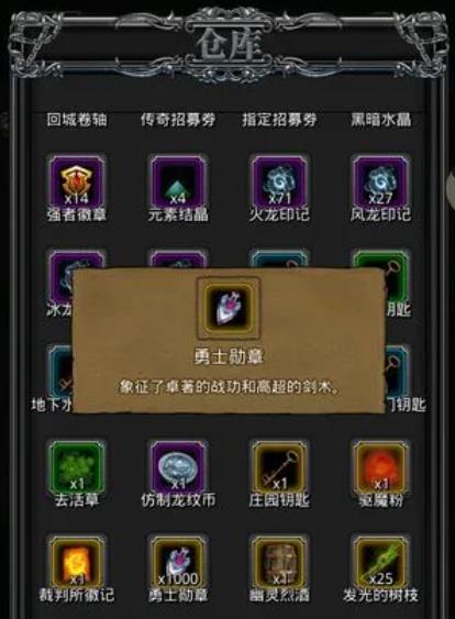 地下城堡2强者徽章蓝图怎么获得1