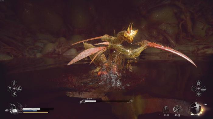 黑神话悟空花果山碧臂螂怎么打2