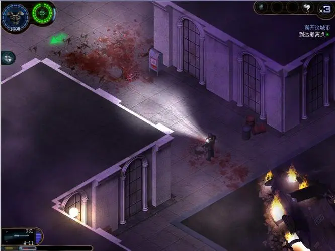 孤胆枪手第二关隐藏点在哪1