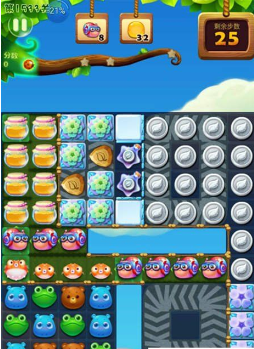 开心消消乐精英153关怎么过关3