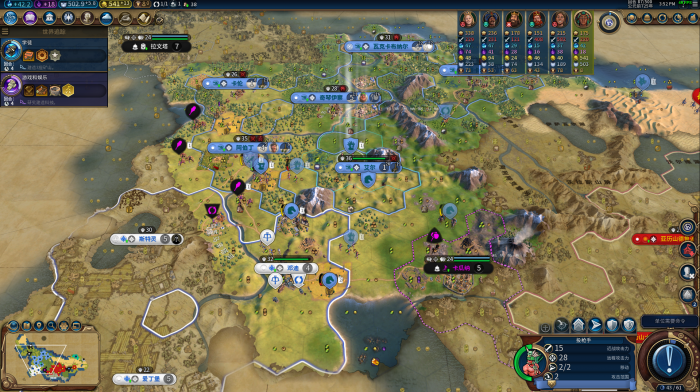 文明6如何触发万神殿3