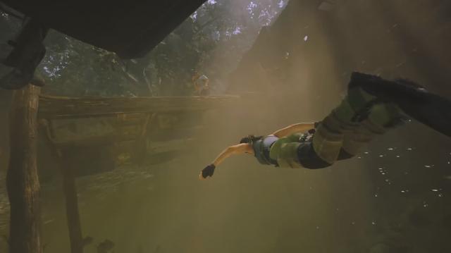 古墓丽影潜水那关怎么过1