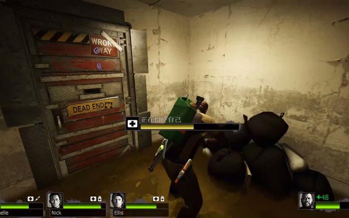 求生之路2怎么单人进行对抗模式1