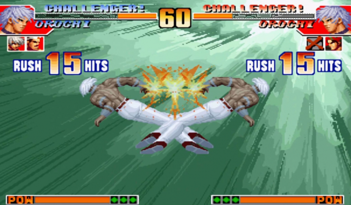 拳皇97大蛇大招怎么放1