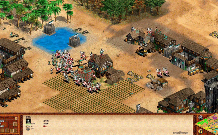 帝国时代2哥特近卫军克星怎么打1