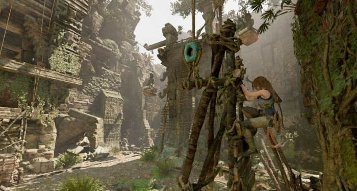 古墓丽影暗影吊桥怎么过1