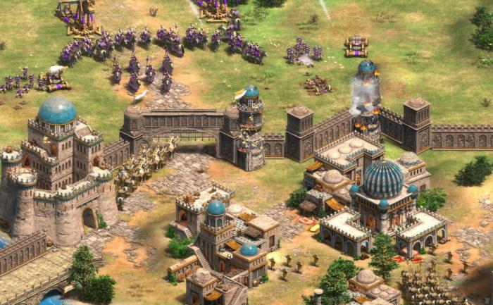 帝国时代2建筑怎么转向1