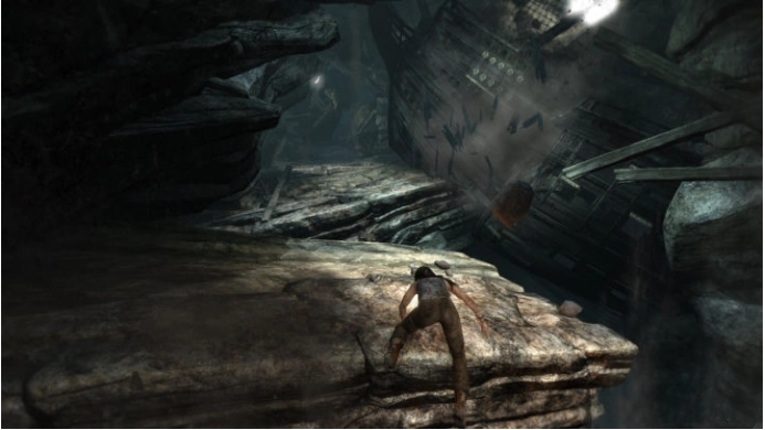 古墓丽影怎么挣脱1