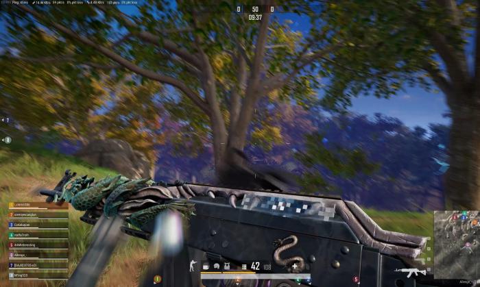 绝地求生中怎么打移动的人2