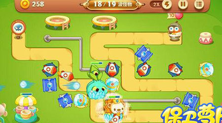 保卫萝卜46关怎么过1