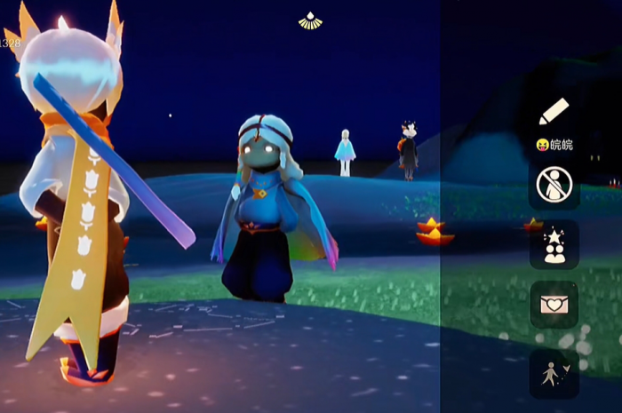 光遇怎么给别人赠心1