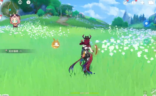 原神虹彩蔷薇怎么快速刷取2