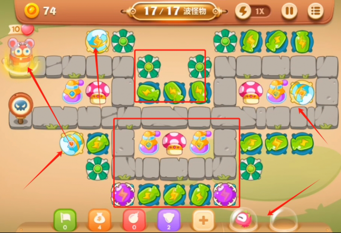 保卫萝卜集市篇第34关怎么过2