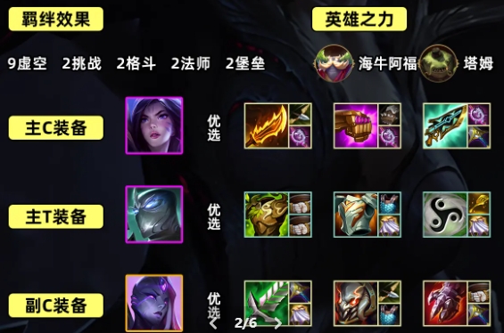 金铲铲之战s9虚空大龙阵容怎么玩2