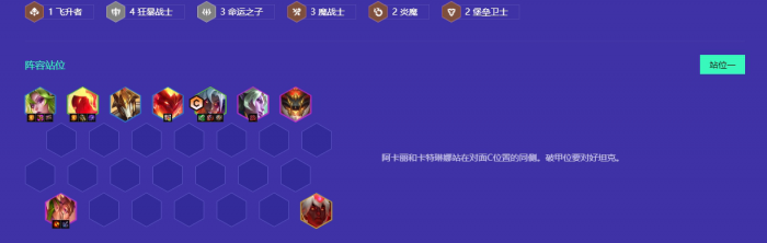 金铲铲之战狂暴三C阵容怎么搭配2