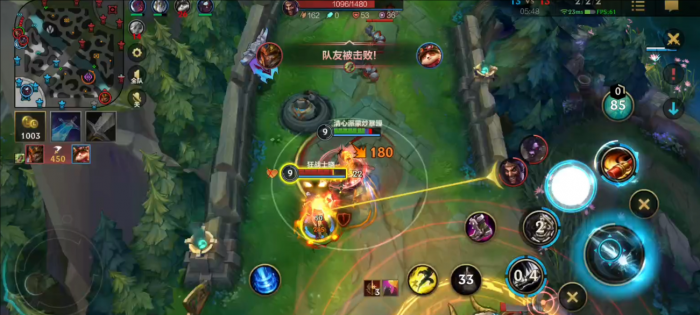 英雄联盟手游猴子怎么打诺手3