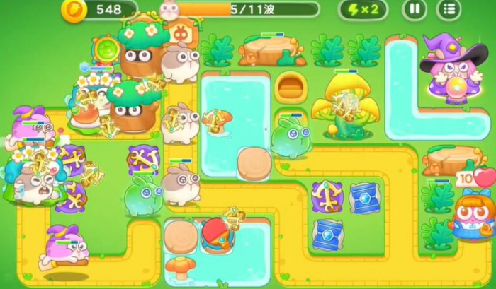 保卫萝卜4第一章第20关怎么过1