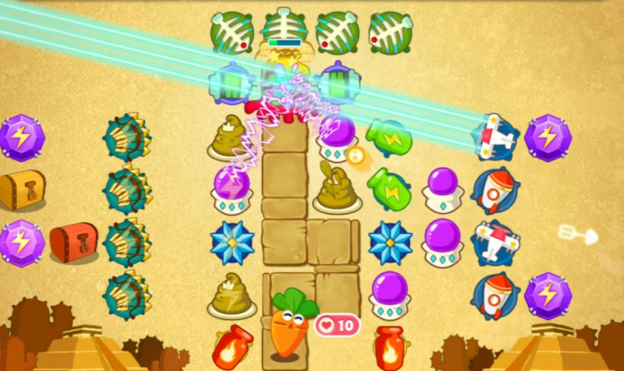 保卫萝卜终极挑战44关怎么过2