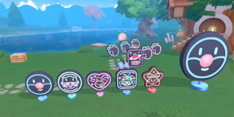 摩尔庄园灯牌怎么用1