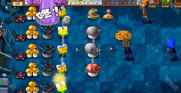 《植物大战僵尸融合版》新植物磁力喷菇介绍3