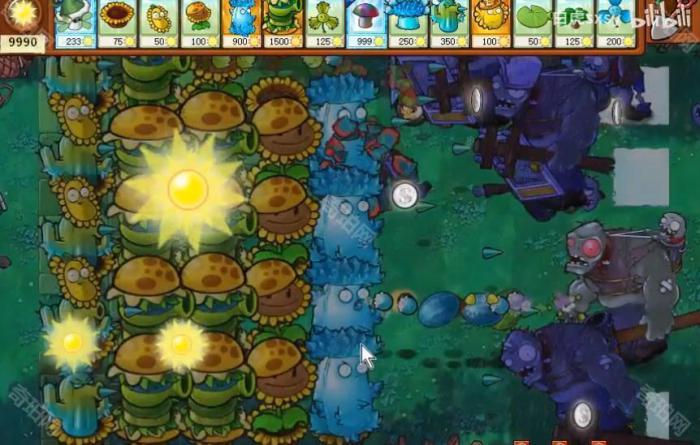 《植物大战僵尸杂交版》挑战模式第57关通关攻略6