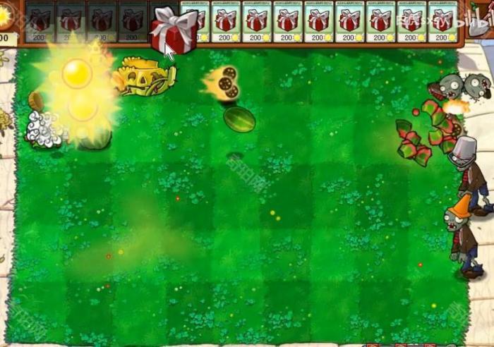 《植物大战僵尸杂交版》挑战模式第39关通关攻略2