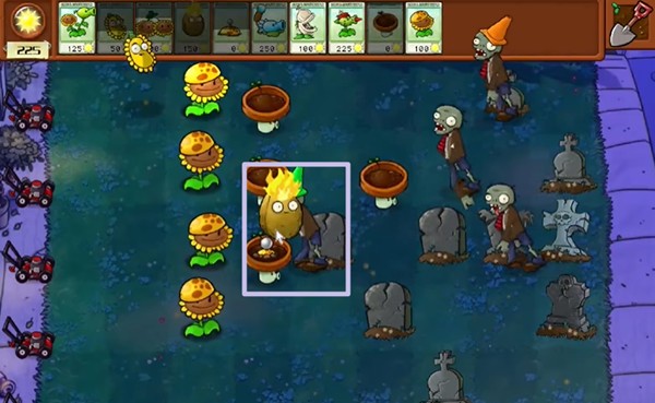 植物大战僵尸杂交版冒险5关通关攻略3