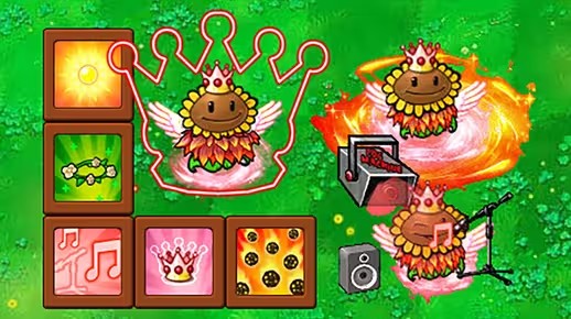 《植物大战僵尸杂交版》英雄植物向日葵公主介绍1