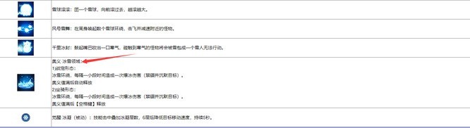《造梦西游5》极地雪人的奥义技能名称介绍2