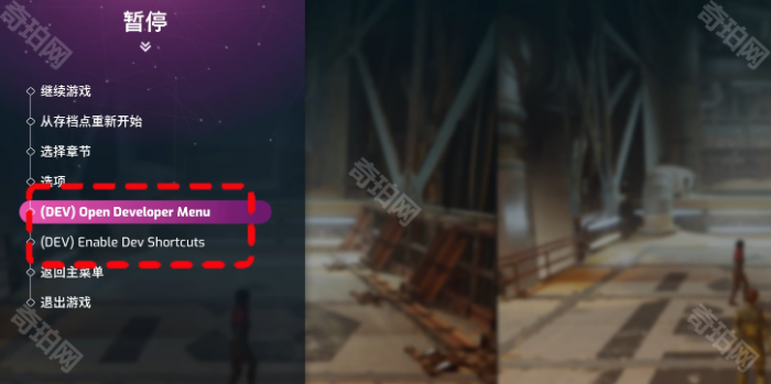 《双影奇境》开发者模式开启方法4