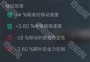 《三角洲行动》枪械配件全精校属性作用一览3