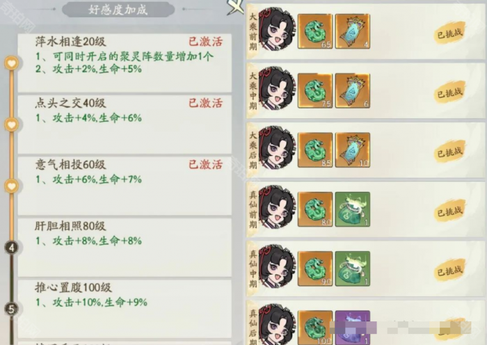 《寻道大千》聚灵阵性价比分析4