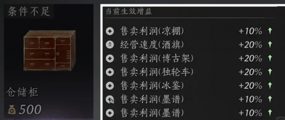 燕云十六声鲮货郎经营增益效果怎么得5