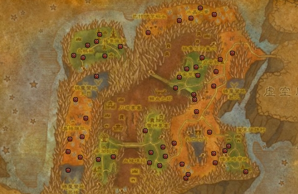 魔兽世界刀锋山草药怎么采3