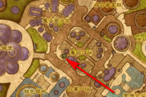 魔兽世界达拉然布甲商人在哪2