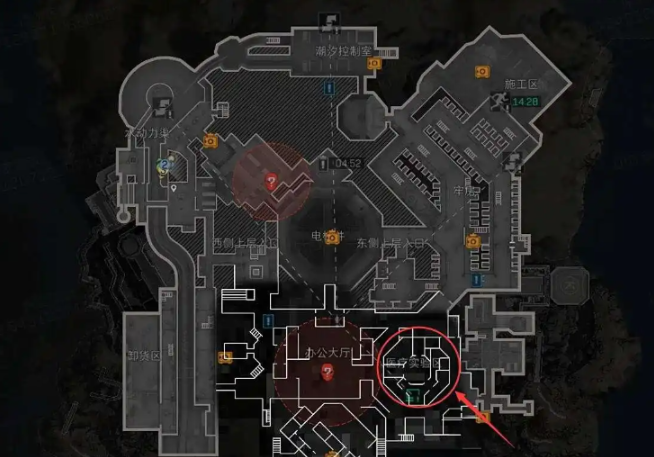 三角洲行动潮汐监狱撤离点在哪2