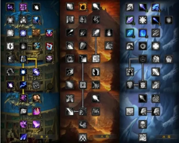 魔兽世界wlk法师练级天赋怎么选4