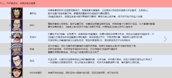 航海王壮志雄心pvp哪个强3