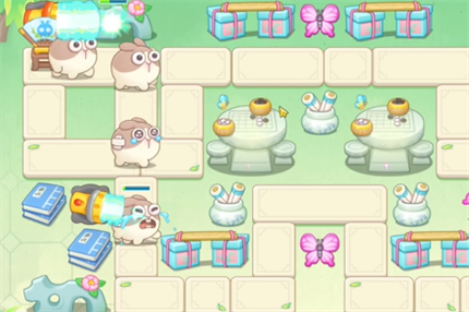 保卫萝卜4梁波波与祝秋秋第4关怎么过1