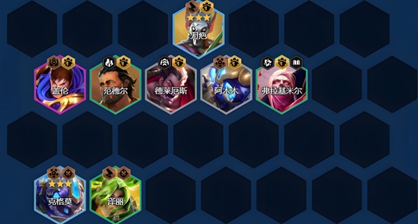 金铲铲之战s13监察大嘴阵容怎么搭配1