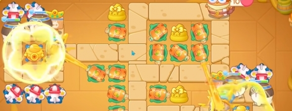 保卫萝卜4法老归来第48关怎么通关8