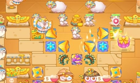 保卫萝卜4法老归来第37关怎么过5