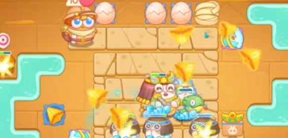 保卫萝卜4法老归来第21关怎么过4