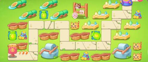 保卫萝卜4浪漫七夕第1关怎么过1